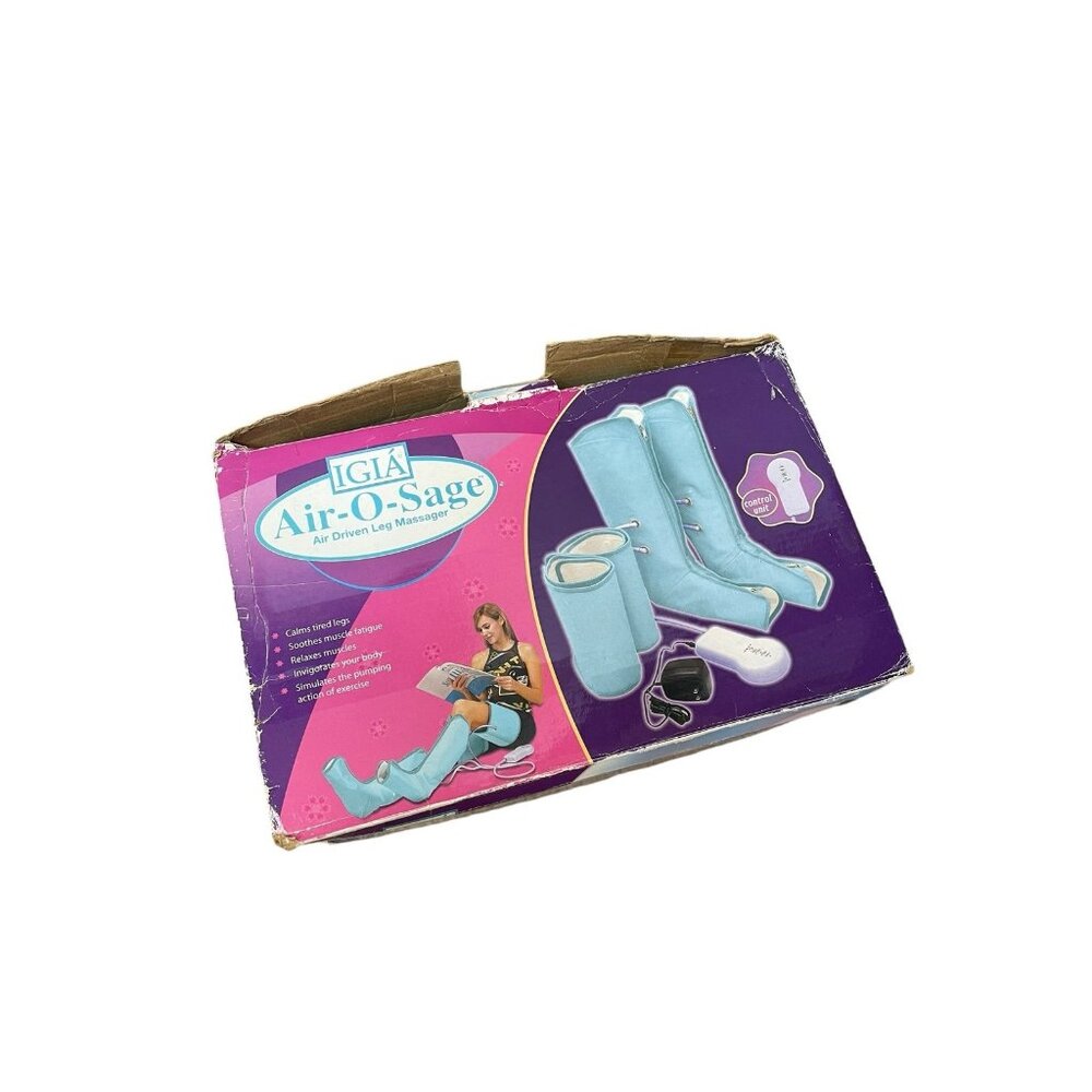 IGIA Air-O-Sage Air Driven Leg Massager